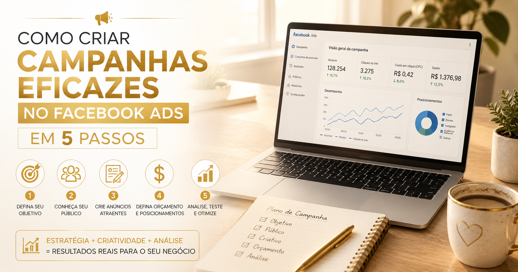 Como criar campanhas eficazes no facebook ads